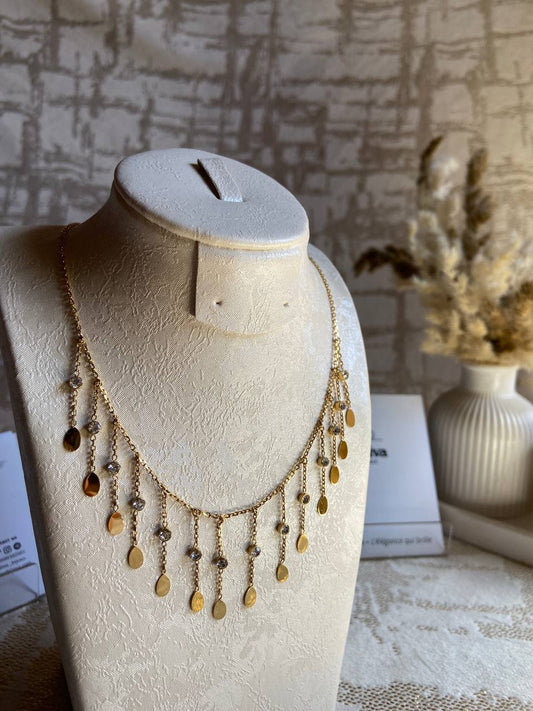 Collier Khannaga Khaliji acier inoxydable